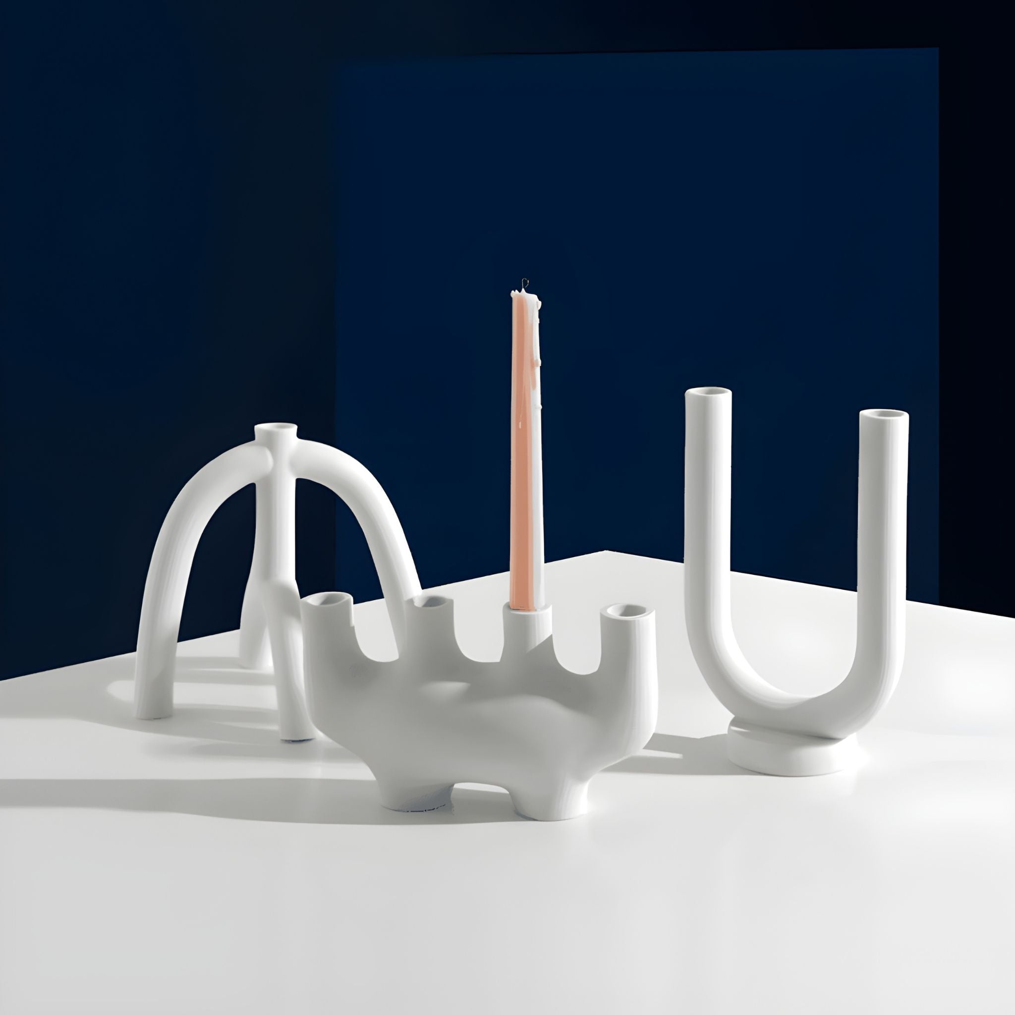 'Atelier' ceramic candle holder