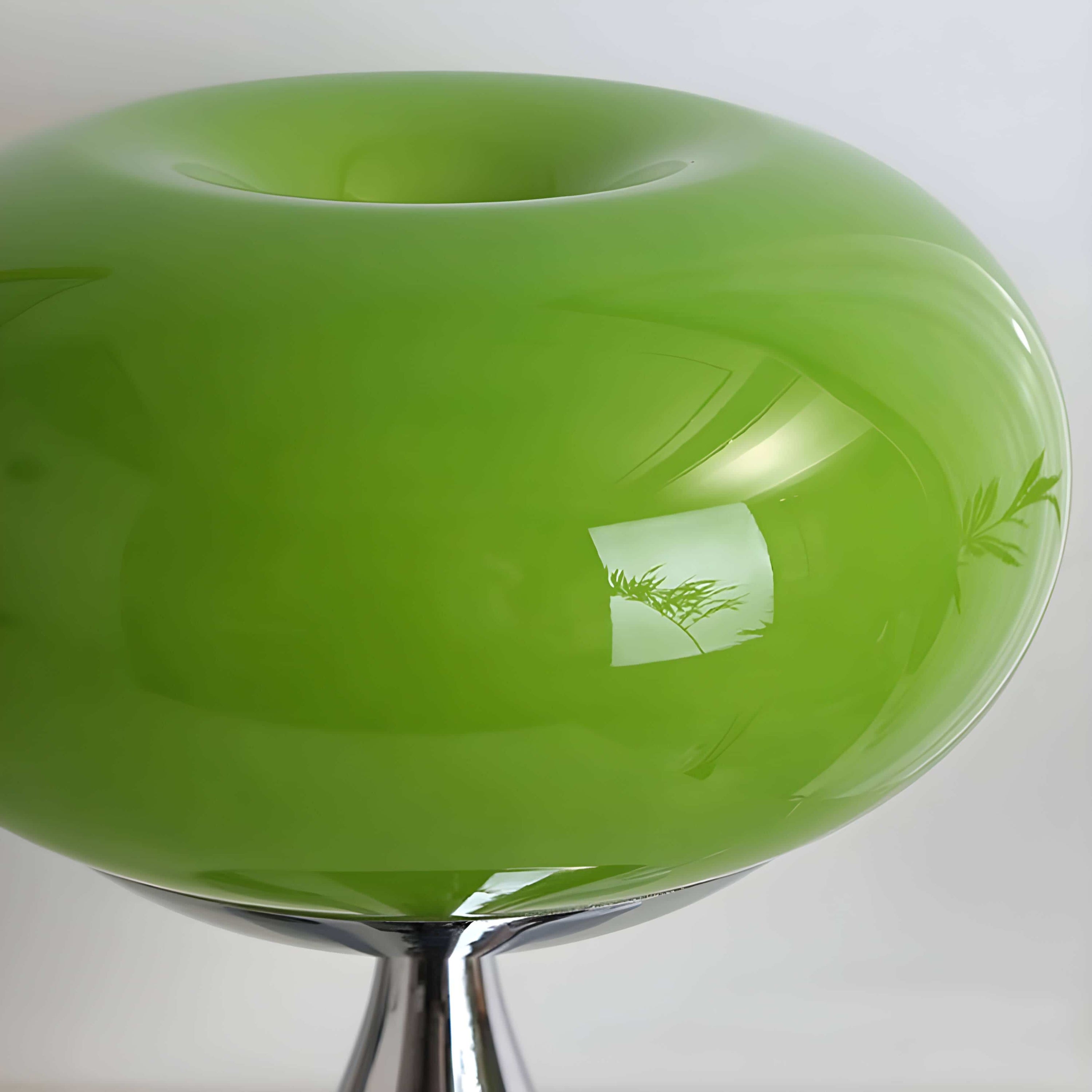 Lumen green chrome vintage lamp