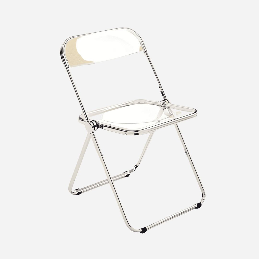 Plia replica creative folding chair transparent