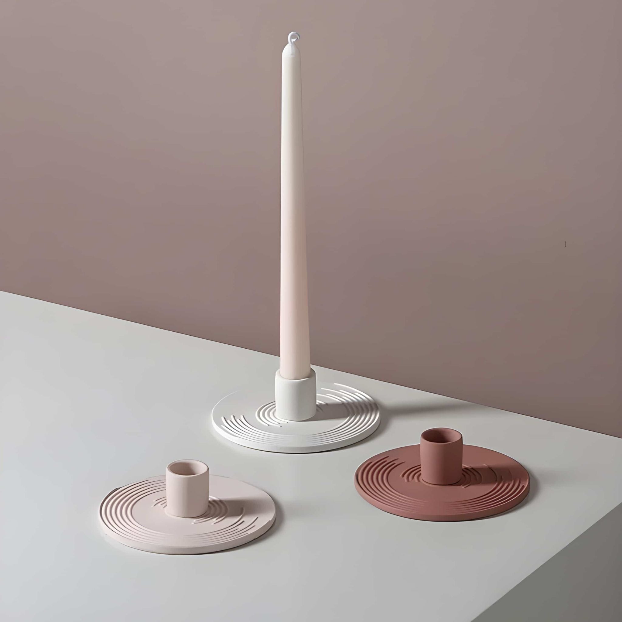 creative homewares ceramic candle holder colour display