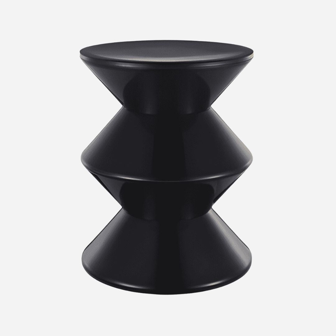 tundo acrylic creative abstract side table black